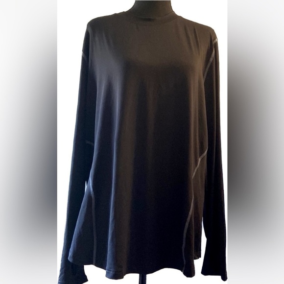 Women’s size 3 XL athletic CGLCG shirt black C9 - Picture 1 of 4